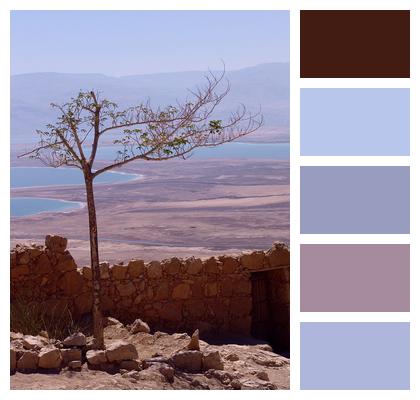 Dead Sea Israel Landscape Image